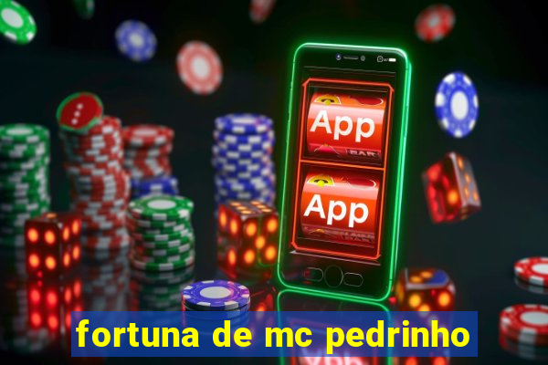 fortuna de mc pedrinho